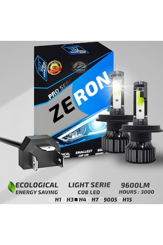 Zeron Pro Series H4 Led Xenon Şimşek Etkili Led Xenon Led Ampul