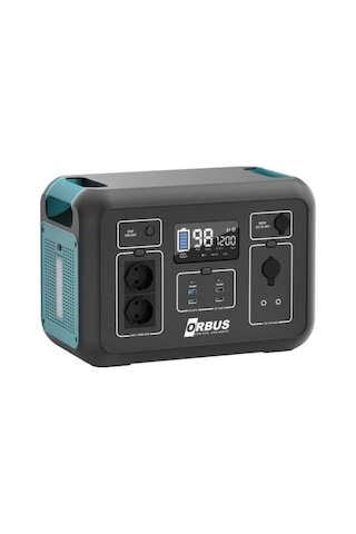 Ayrex 1200w 1132wh Power Station Taşınabilir Güç Kaynağı Güç İstasyonu