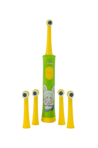 Acti Power Kids Elektrikli Şarjlı Sonic Çocuk Diş Fırçası + 5 Yedek Başlık