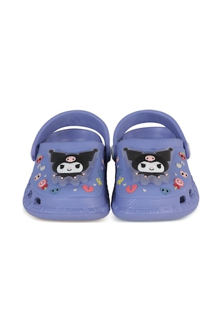 Civil Girls Patch Işıklı 22-25 Numara Terlik - Lila Koyu Mor