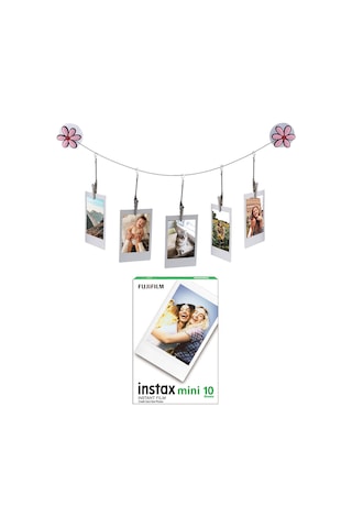 Instax Tüm Mini Makineler ile Uyumlu 10'lu Film ve 5'li Resim Ask