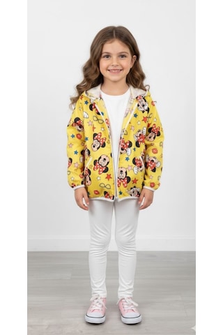 Kız Çocuk Desenli Rüzgarlık - 2/8 Yaş - 31530 Çok Renk