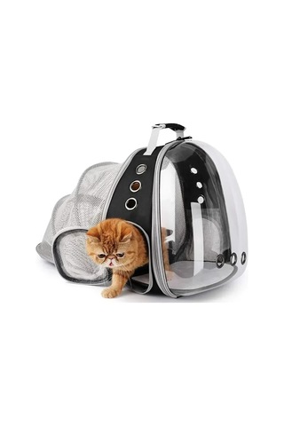 Jialan Kediler İçin Şeffaf Pet Kedi Taşıyıcı Çanta Açık Hava