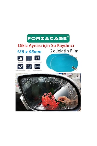Dikiz Aynası Yağmur Su Kaydırıcı Film 135 x 95 MM 2 Adet - Fc236