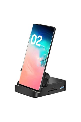 Type-c To 3 Usb 3.0 4k Full Hd Hdmı Sd Tf Kart Girişli Pd Aktarım Çoklayıcı Hub Adaptör