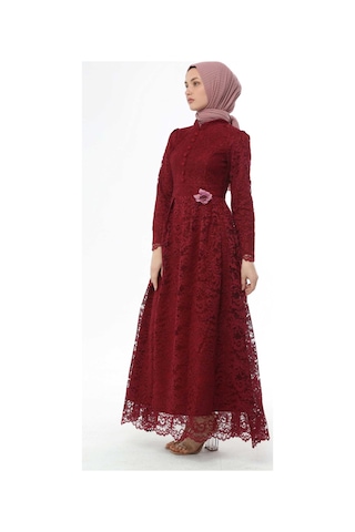 Modi Ahunisa Henna Abiye Bordo 5646