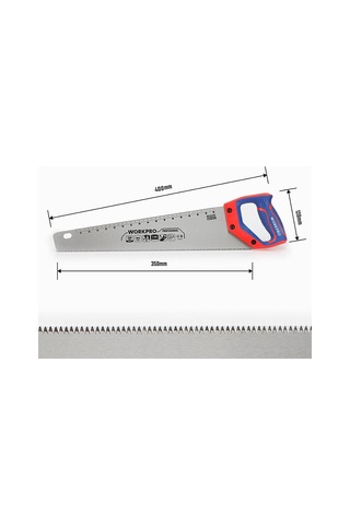 Workpro Wp215035 350mm Sk5 7 Tpı Ağır Hizmet Tipi El Testeresi Fr Wp215035