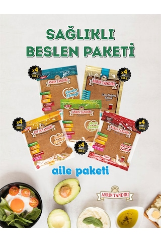 Sağlıklı Beslen Paketi 20 Paket Lavaş Tandır Ekmeği