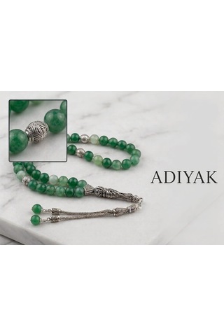 8 Mm Küre Kesim Madagaskar Akik Doğal Taş Tesbih - 33'lü Erkek Yeşil Akik Tesbihi Açık Yeşil 8 Mm Küre Kesim Madagaskar Akik Doğal Taş Tesbih - 33'lü Erkek Yeşil Akik Tesbihi Açık Yeşil