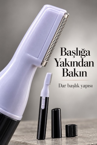 Sakal Bıyık Ve Kaş Düzeltici Kapaklı Ve Taraklı Tkndy-bsva4969