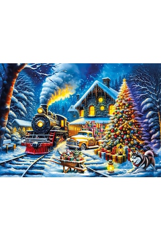 Ks Games 50 Parça Yılbaşı Hediyeleri Çocuk Puzzle - Kız Ve Erkek Çocuk - 5 Yaş Üzeri - 31751