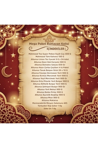 Altunsa Mega Paket Ramazan Kolisi