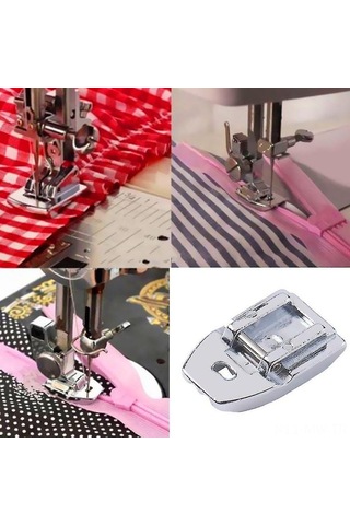 Moveevo Ev İçin Dikiş Makinesi Gizli Fermuar Ayaklığı - Uyumlu Ayarlar, Profesyonel Sonuç, Metal Yapı, Koyu Shank Snap-on Uyumlu Diğer