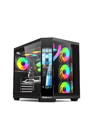 Quantum Gaming SIRIUS DRIVE R5-7500F 16 GB 1 TB NVMe SSD 8 GB RTX5060 Free Dos Masaüstü Oyuncu Bilgisayarı