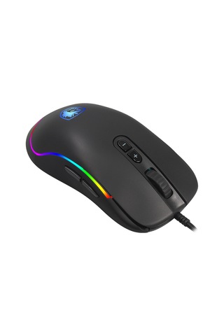 Sades S11 Revolver RGB Gaming Mouse Mavi - Siyah