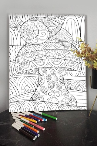 Mantar 40x30cm Çocuklar Için Özel Boyanabilir Tablo Mandala Tablo Kalem Hediyesi Yoktur. Mantar 40x30cm Çocuklar Için Özel Boyanabilir Tablo Mandala Tablo Kalem Hediyesi Yoktur.