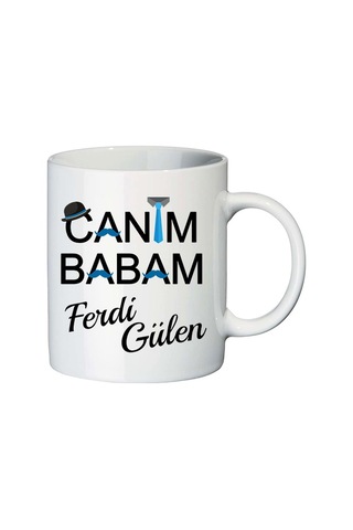 Canım Babam Isimli Kupa Bardak - Babalar Günü Hediyesi
