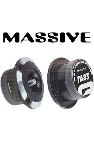 Massive Ms-ta83-çifti 400w Max-çifti 200w Rms -kaliteli Profesyonel 10 Cm Spl Dome Twetter