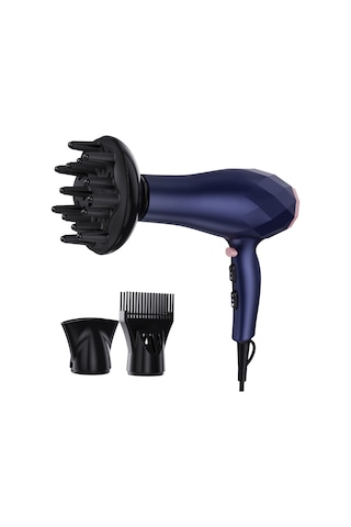 Profesyonel Saç Kurutma Makinesi Saç Kurutma Makinesi 2 Hız Ve 3 Isı Ayarı Hızlı