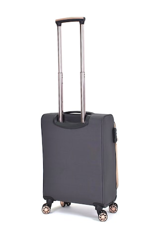 Fossil Ultra Light Kumaş Kabin Boy Valiz Gri Fsl027