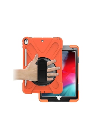 Apple iPad Uyumlu, Pro 10.5 Air10.5 2019 Kalem Yerli Standlı Zırh Kılıf Shockproof Case- 5775