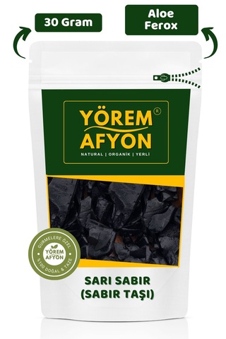 Yörem Afyon Anadolu Nun Kadim Mirası Halk Hekimliğinin Sessiz Kahramanı Sarı Sabır Sabır Taşı Aloe Ferox 30g