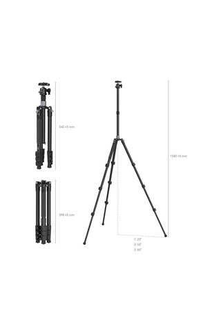Smallrig 4059 Ap-20 Orta Sütunlu Karbon Fiber Tripod