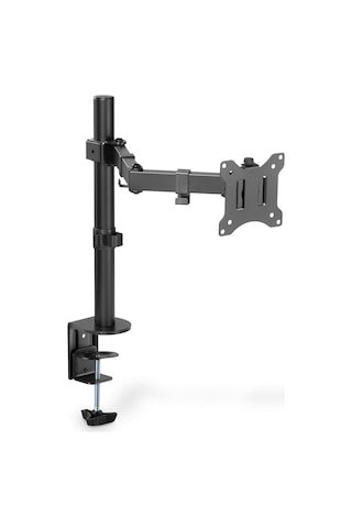 Tutucu - Masa Kelepçesi - 1 Monitör - 32 Inçe Kadar - 8 Kg'a Kadar - Vesa 75x75 100x100 - Siyah Da-90399