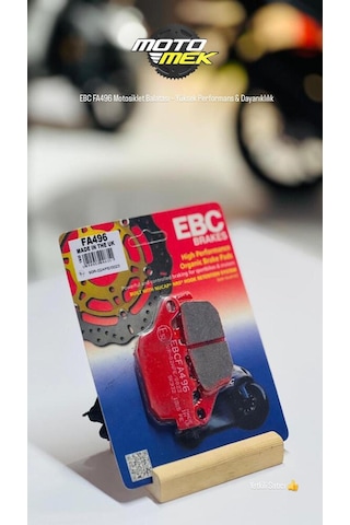 Honda 750 Integra Scooter Arka 14-18 Ebc Fa496 Motosiklet Balatası Yüksek Performans & Dayanıkl