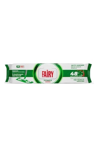 Power Wipes Mop Uyumlu Yer Temizlik Havlusu 50 Yaprak Beyaz Sabun Beyaz Sirke & Karbonat 48 Saat Temizlik Etkili İz Bırakmayan Formül 1000'li Set 01090139