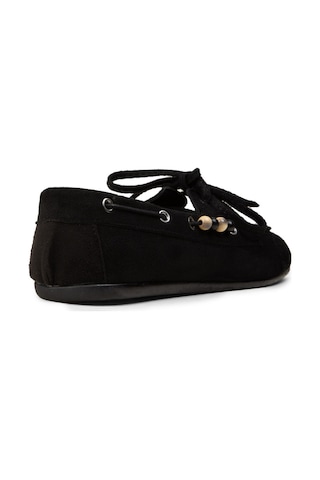 Deery Kadın Siyah Bağcıklı Loafer Ayakkabı - K2903zsyhm01