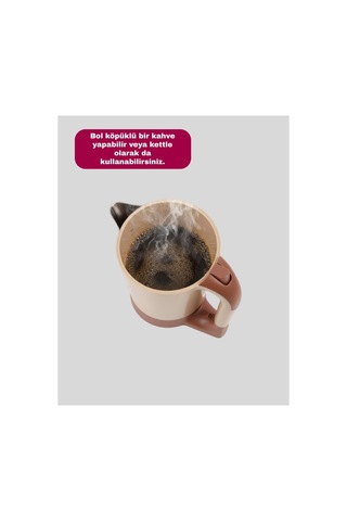 Kettle Özellikli Türk Kahvesi Makinesi Taşınabilir Mini Tasarım - Hs08375666-1583 Renkli