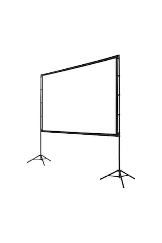 Everest Ktp-100 221-125cm 100 Inç Katlanabilir Ve Taşınabilir Ev Kamp Tıpı Projeksiyon Perdesi