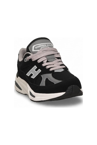 Hammer Jack 101 26568-z Mustang Kadın Klasik Sneaker Siyah - Gri