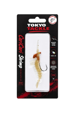 Tokyo Tackle Caricari Shrimp 5cm 3.7gr Baby Silikon Karides Lrf Sahte Yem Renk : Tt044