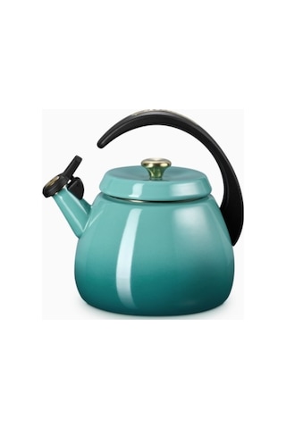 Le Creuset Su Isıtıcısı Çanı 2,1 L, Emaye Karbon Çelik, Şık Ve Dayanıklı Su Isıtıcılar Turkuaz 9