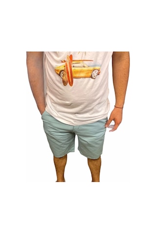 Superfly Chino Erkek Mavi Şort 21706-07 Siyah