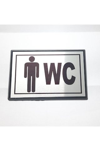 Büyük Boy Bay Wc Yönlendirme Tabelası 13 X 8 Cm Hmngoxxtptprp