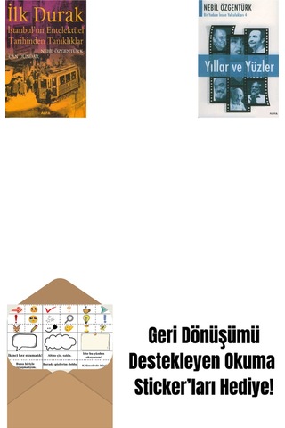 İlk Durak + Yıllar Ve Yüzler + Okuma Sticker'ları
