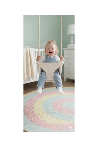 Baby Buu Laura Baby Kız Bebek/çocuk Çiçekli Salopet Tulum Mavi Mavi
