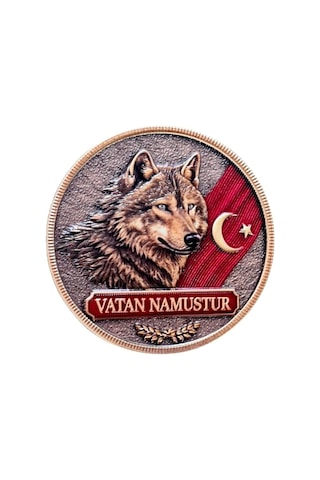 Bozkurt 3 Boyut Vatan Namustur - Arma - Tpu Patch Karışık/çok Renkli Çok Renkli