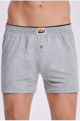Ilke Erkek Penye Boxer 011 - 6 Adet 001