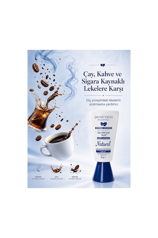 Natural Beyazlatıcı Diş Pastası Karanfil Etkili Günlük Beyazlık Bakımı - Nane Ferahlığı - 90 Gr