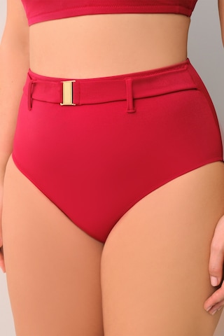 Suwen Yüksek Bel Kemerli Bikini Alt Sbn26550c082 Kırmızı
