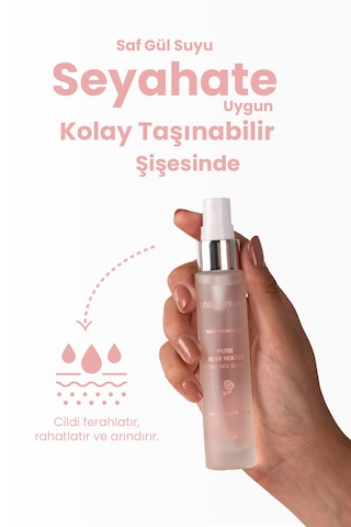 Bade Natural Gözenek Sıkılaştırıcı Doğal Gül Suyu Tonik 30 Ml