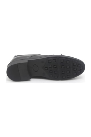 Castle Black 71126 1 Merdane Sıyah Erkek Ayakkabı 001
