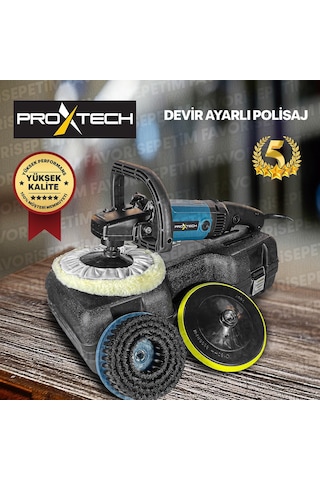 Profesyonel 6 Kademeli Devirli Koltuk Yıkama Polisaj Makinesi