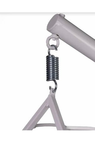 Damla Salıncak - Armut Salıncak Beyaz Beyaz Gri