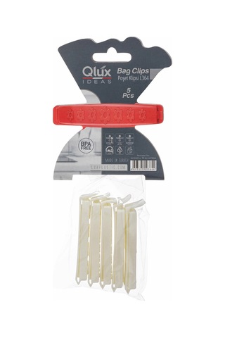 5 Parça Küçük Poşet Klipsi Bx40 Çok renkli