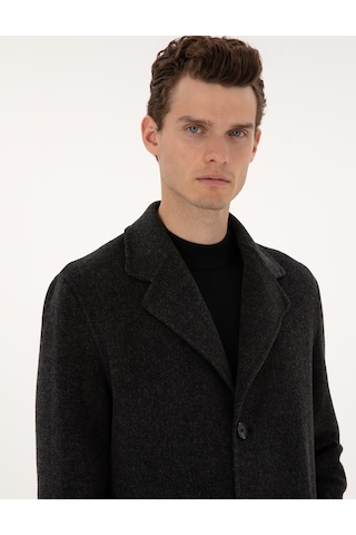 Pierre Cardin Erkek Antrasit Kaban 50315759-vr006